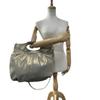 Used COACH 2-way handbag/shoulder bag Gathered Pleated 2-Way BagHandbag gold/Silver leather Women