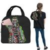 Sac à lunch isotherme Lucha Zombie Penta Wrestler pour femmes enfants Boîtes alimentaires portables Boîte à lunch thermique Sac fourre-tout