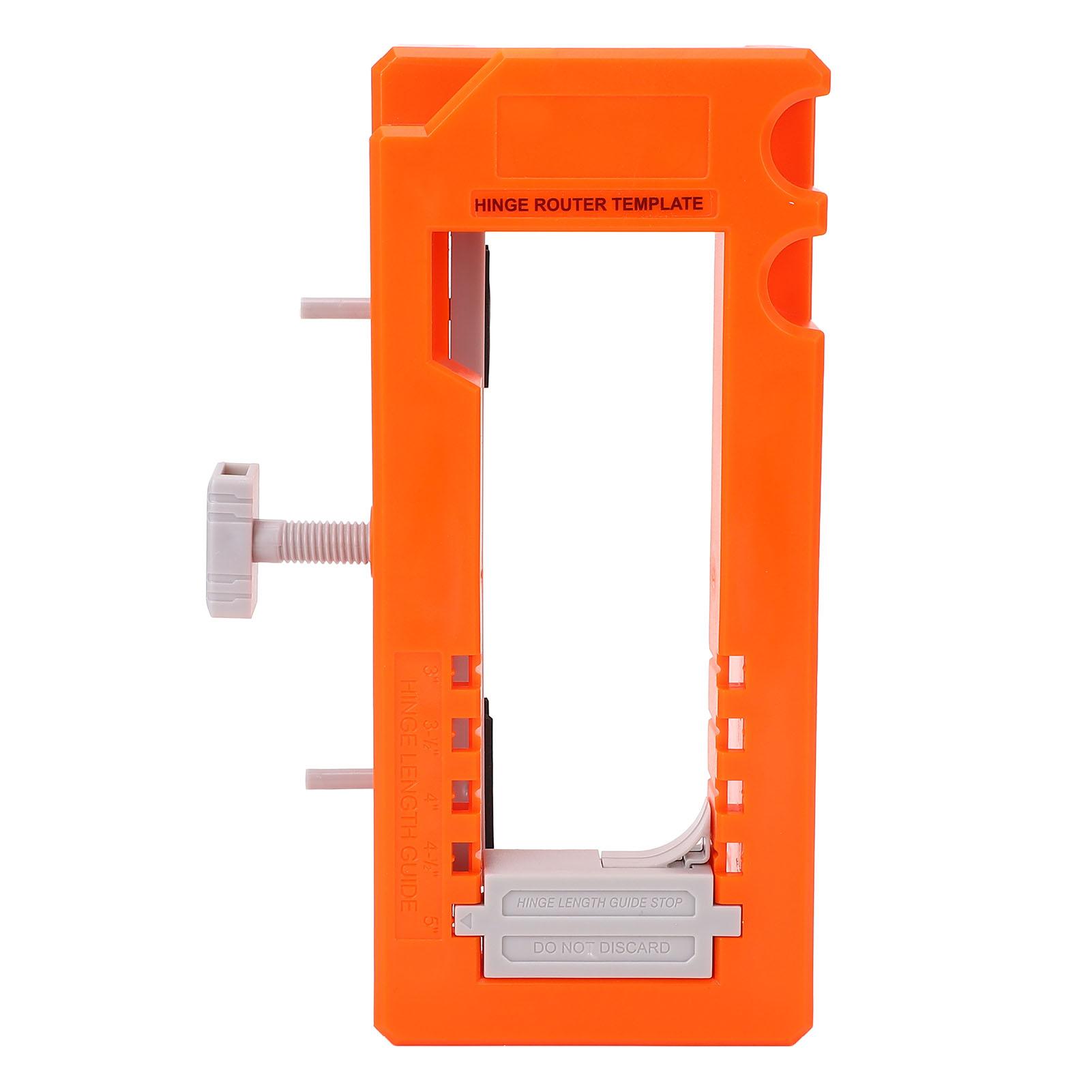 

Шаблон для врезки дверных петель Длина от 3 до 5 дюймов Толщина от 14 до 58 дюймов Пластиковый Регулируемый Фрезер для дверных петель