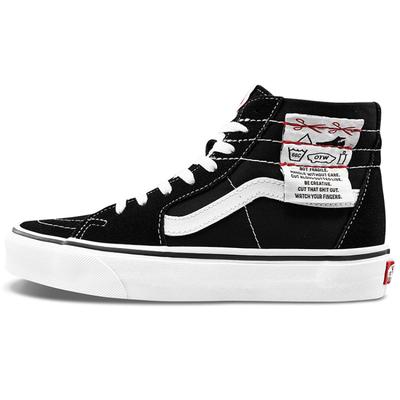 Ua SK8 HI Zúžené Vysoké Ležérní Plátěné Skateboardové Boty Unisex DIY Černé Vans VN0A4U16U7B