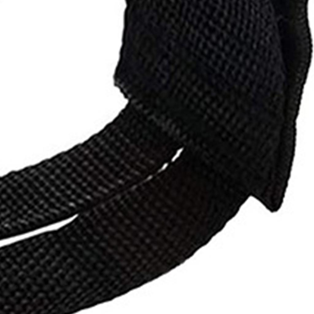 1 Pair Bicycle Pedal Belt Fixed Gear Adjustable Outdoor Cycling Foot Cover for Bike Black