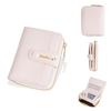 Baellerry Women's Stone Texture Short Wallet with Multi-Card Slots and Zippered Coin Purse