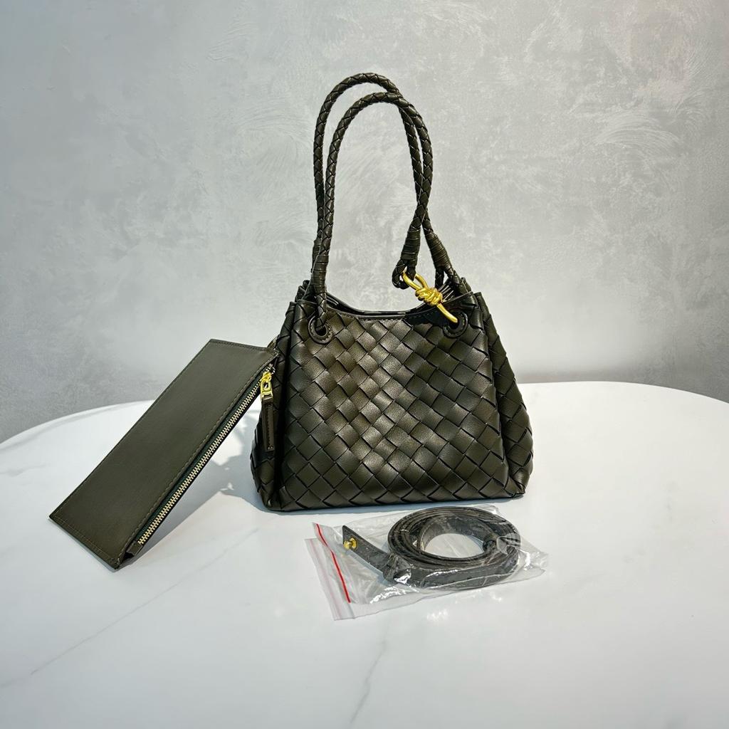 Neue Parachute-gewebte Eimertasche Gemüsekorb Geknotete Hardware-Tasche Premium-Textur Beliebte Tasche