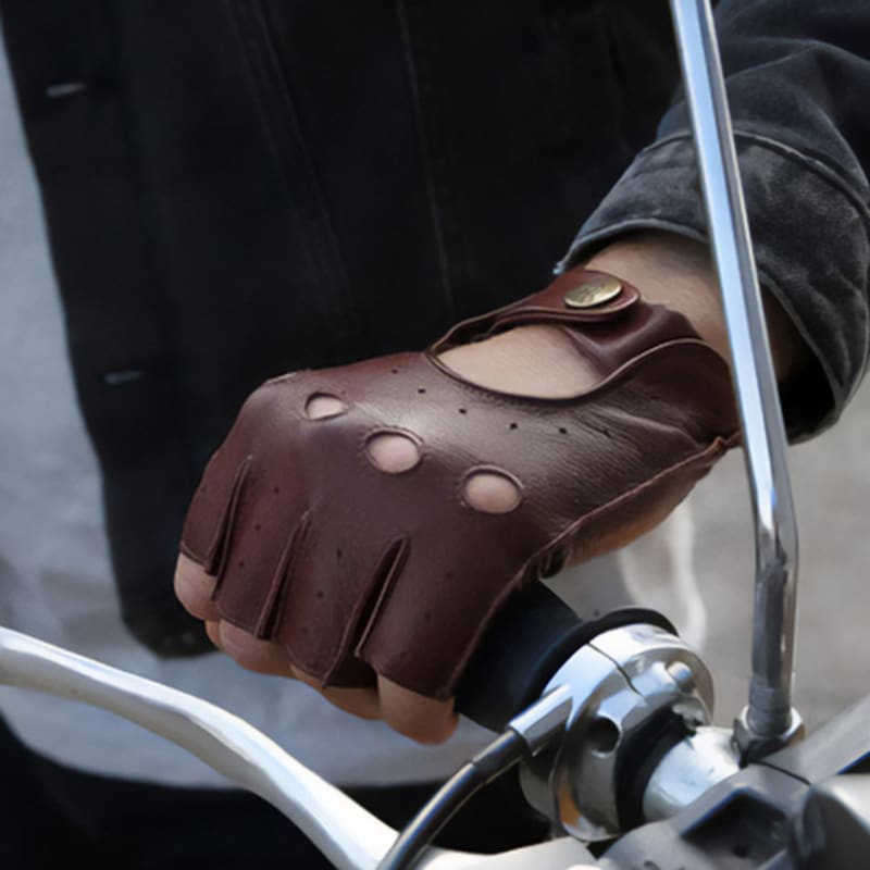 DENTS Snetterton Driving Gloves - Berry