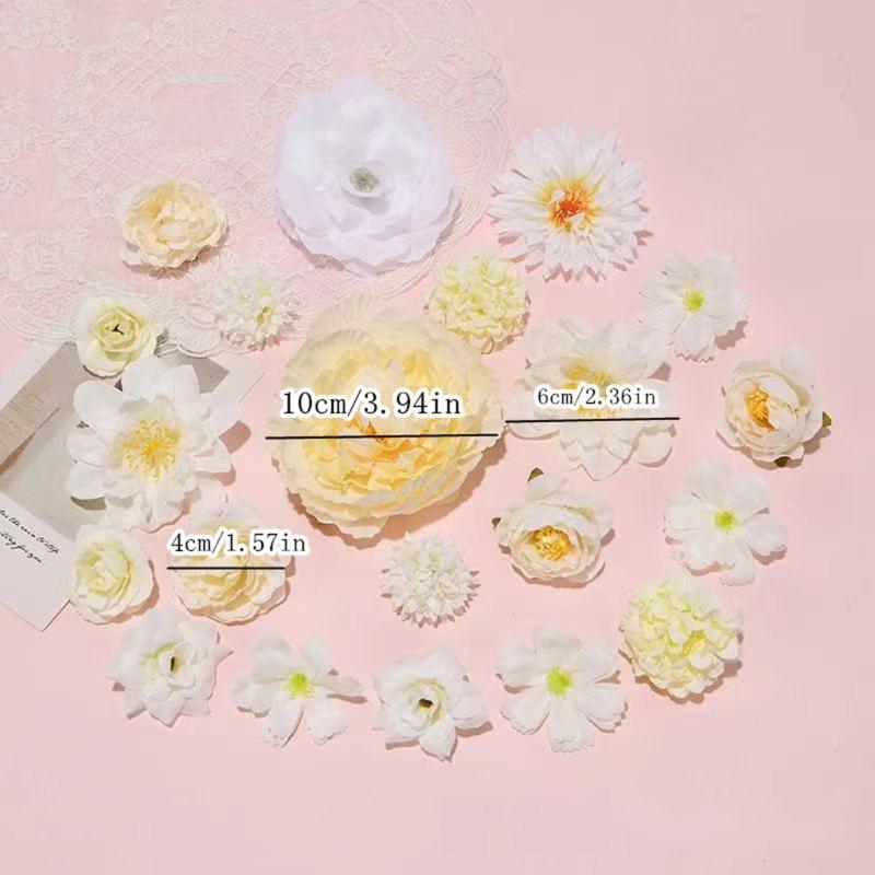 42Pcs Artificial Flower Buds Small Flower Buds For Wedding Flower Arrangements Sewing Craft Clothing Cake Top Decoration