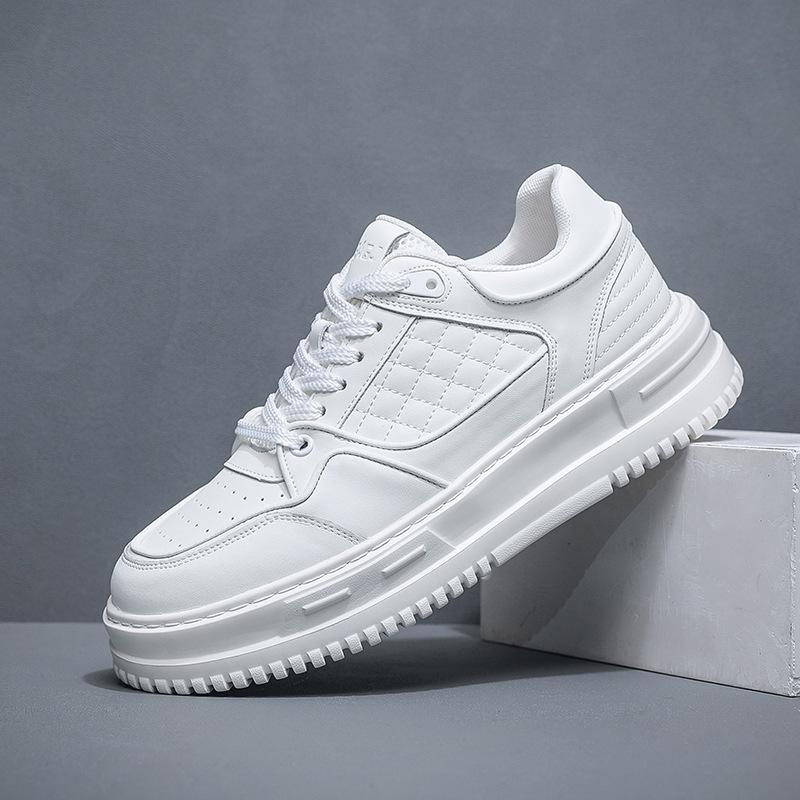 Men's shoes trendy shoes spring and summer new board shoes breathable trendy brand men's shoes little white shoes heightening Xiaohongshu factory