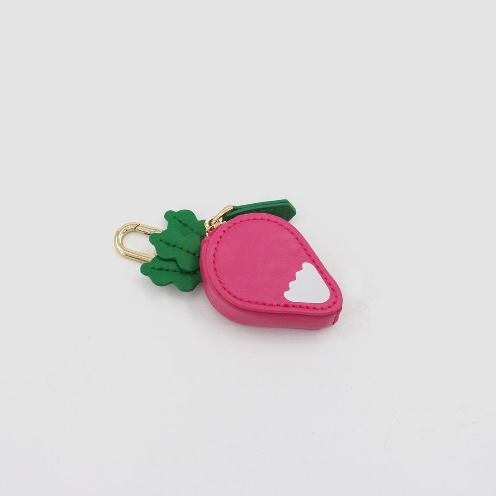 Strawberry Fruit Coin Purse Keychain: Mini Gift Pouch Pendant