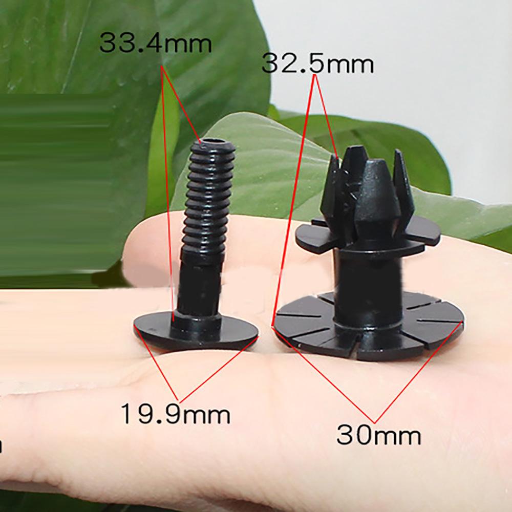 10x Side Sill Skirt Trim Clips For BMW 1 3 5 Series E90 E81 E82 E84 07147122912