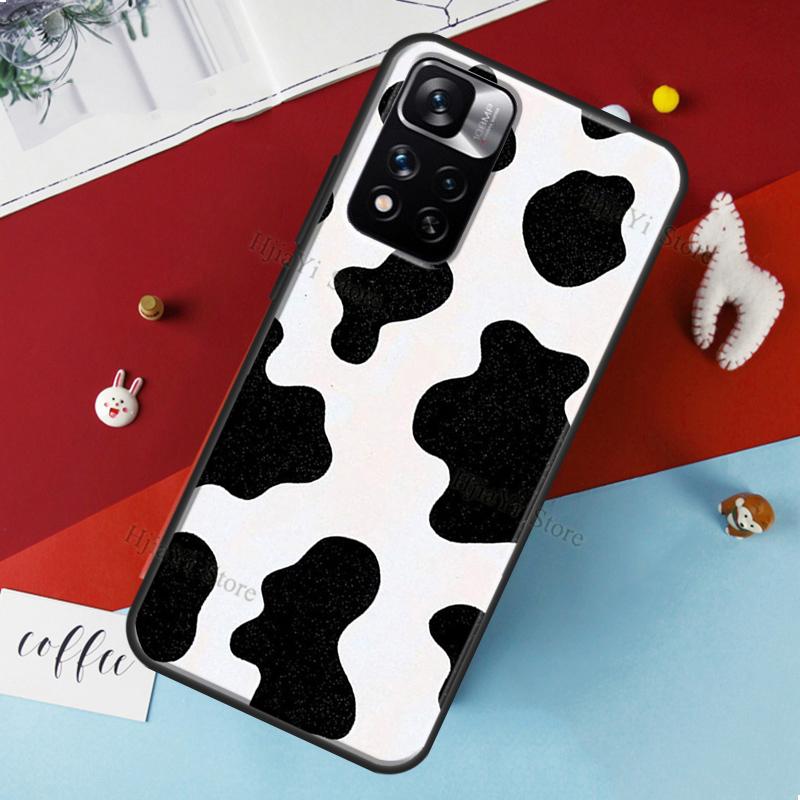 Cow Print Case For Xiaomi Redmi Note 11 Pro Cover For Redmi Note 10 Pro 8 9 10S 9S 9A 9C 9T Cases