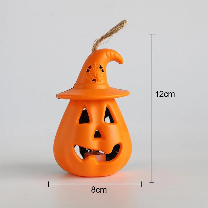 Side Pumpkin Skull Night Light Lamp Double Changing LED Night Light Room Decor Table Desk Lamps Halloween Gifts for Kids Boys