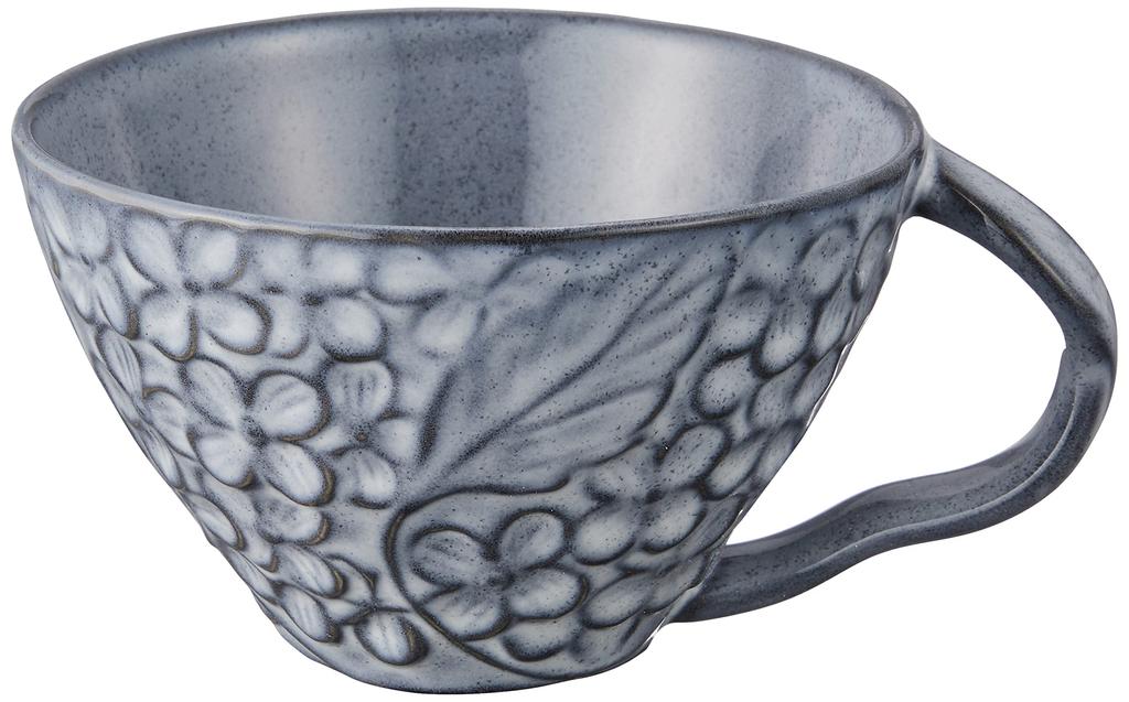 aito Seisakusho Tea Cup White Gray Wooden Plate Tray 23 x 15cm Pair Set Mino Ware Dishwasher Microwave Safe Made in Japan 267802 "Lien" & Approx.