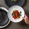 De'ou Starlight Rock Texture Ceramic Dining Plate Set