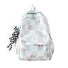 Schoolbag cute student backpack female, new ins simple large capacity nylon backpack fashion leisure commuter bag