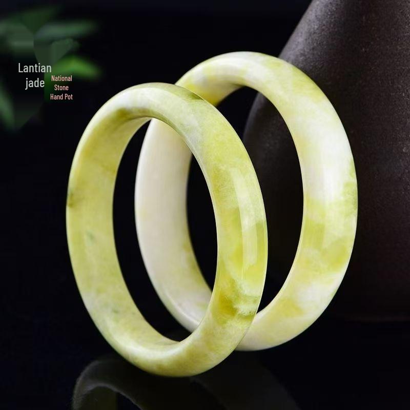 Браслет из белого нефритового мрамора для рекламных подарков