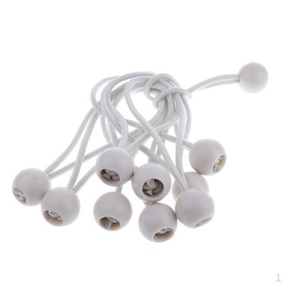 10 pezzi 6" Corda a Sfera con Anelli di Fissaggio per Telo