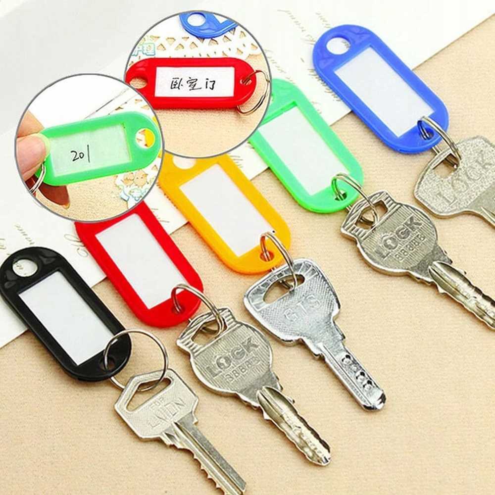 Colorful Key Tags 50 Pcs 48