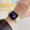 Ice Silk Bow Strap For Apple Watch Band 49mm 41mm 45mm 40mm 44mm 42mm 46mm Bracelet For iWatch Series 11 10 9 8 7 SE Ultra