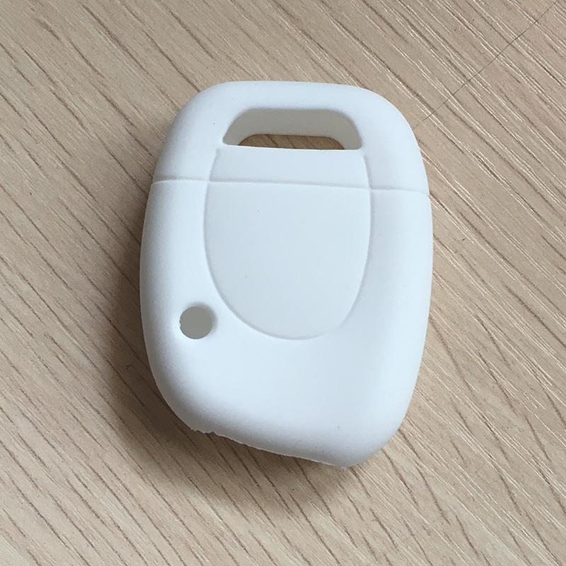 Silicone Rubber Car Key Cover Case For RENAULT TWINGO CLIO KANGOO MASTER Key