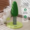 Cat pine cat scratching board vertical toy sisal wear-resistant bold scratching column does not fall off to relieve boredom cat