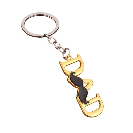 Keychain Pendant Lightweight Metal Texture Portable Key Ring Practical Stylish Keychain for Mother's Day/Father's