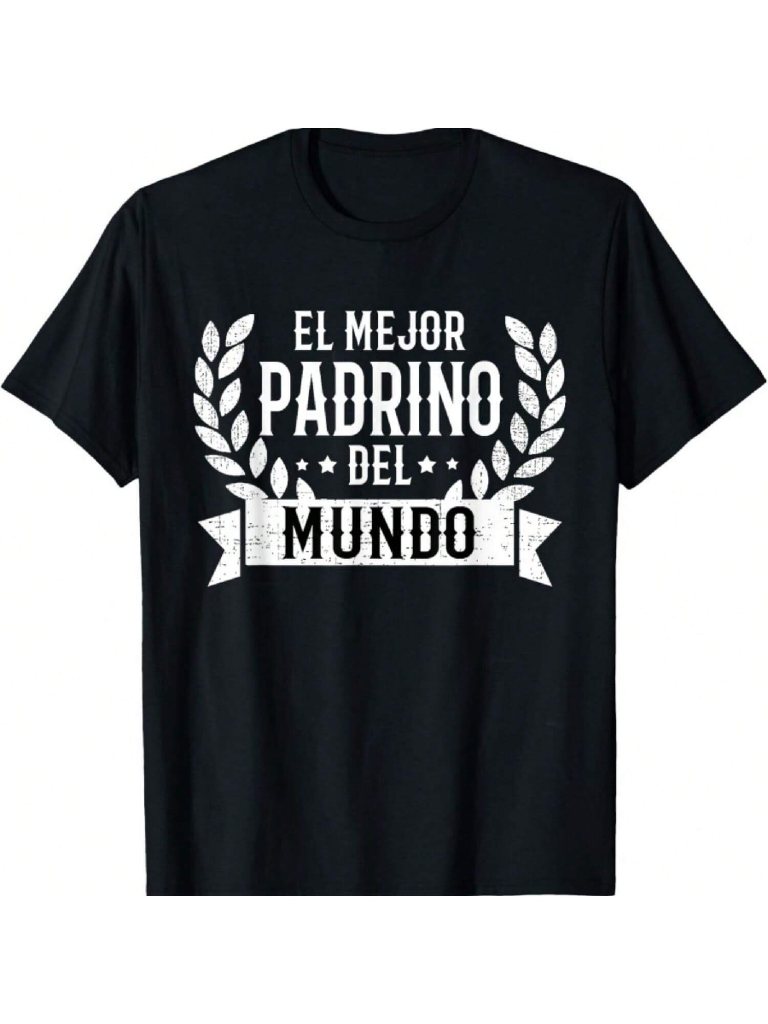 El Mejor Padrino Del Mundo Spanish Godfather Gift T-Shirt S разноцветный