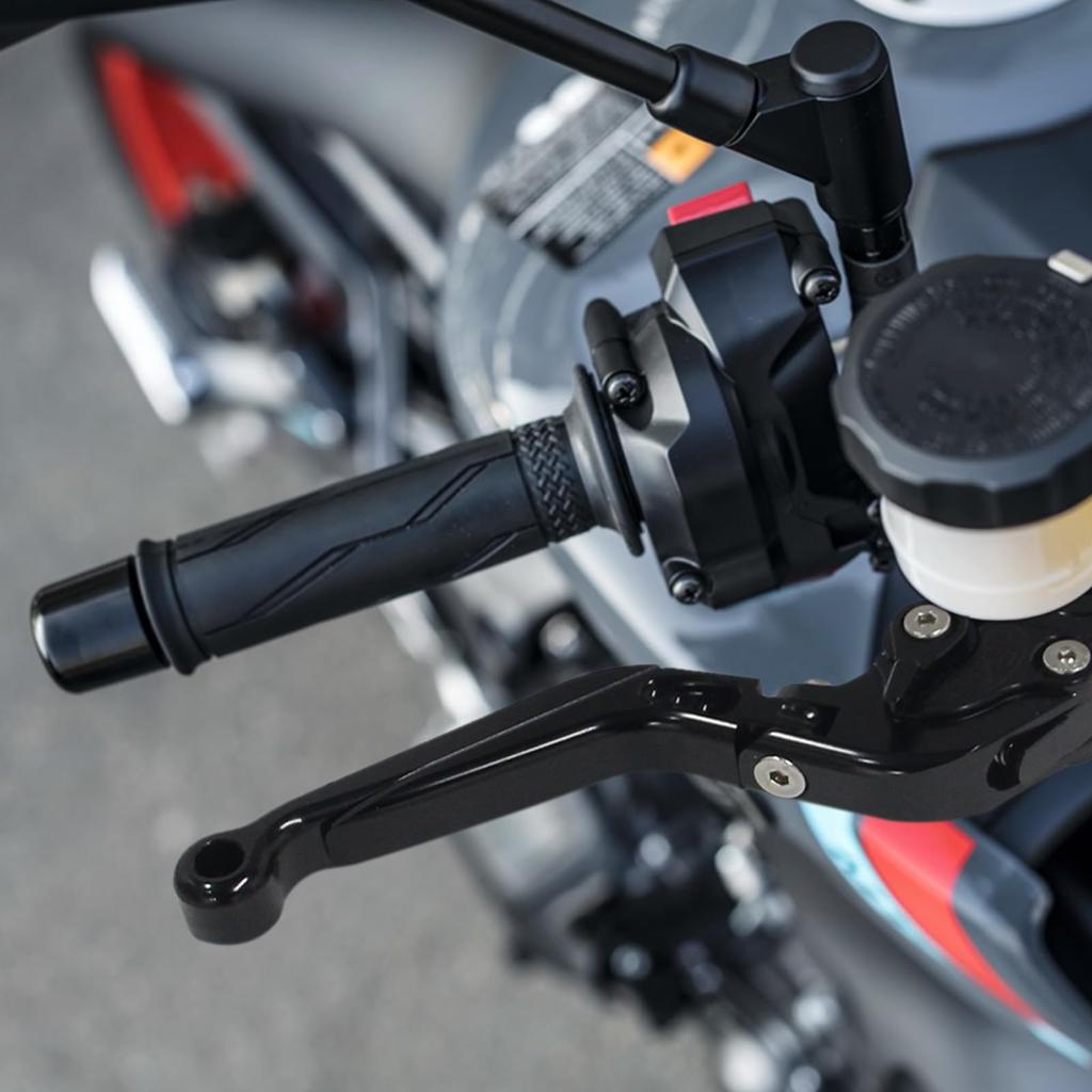 Extendable and Foldable Aluminum Alloy Modified Brake Clutch Lever 6 Levels Adjustment for Suzuki