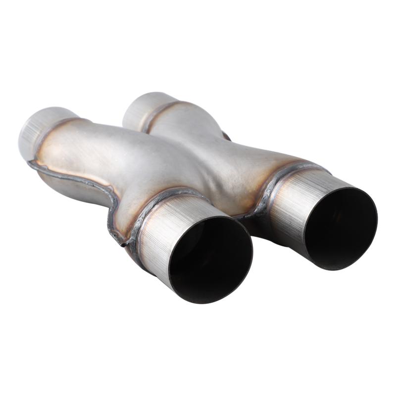 Wysokowydajny Uniwersalny Rura Wydechowa X-Pipe 2"/2.5"/3" Wlot/Wylot Podwójna Krzyżowa Rura X-Pipe Stal Nierdzewna Końcówka Wydechu Spawana