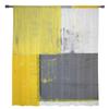 Stil pictură în ulei abstract geometric galben tul fereastră perdea draperii transparente perdele pentru sufragerie decor interioară panou