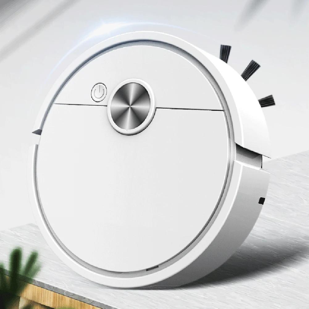 3 In 1 Robot Vacuum Rechargeable Vacuum Mop Robot Strong Suction Compact Cleaning Machine for Pet Hair Stubborn Dirt