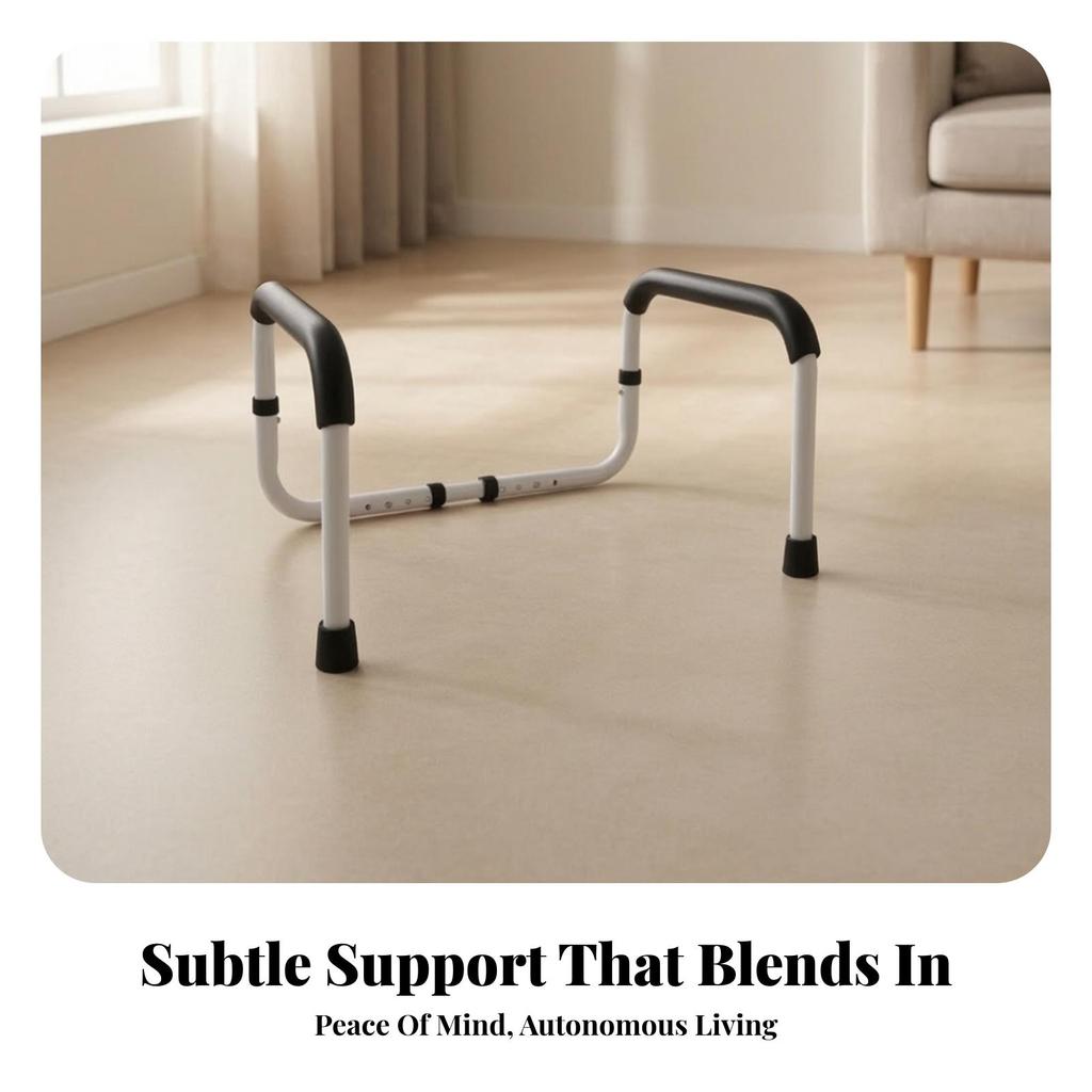 Sofa Assist Rail Adjustable-Width Stand Easy to Use for Disabled