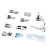 11pcs MultiFunction Zipper Presser Feet Low Shank Type Replacement Presser Foot  Home Sewing
