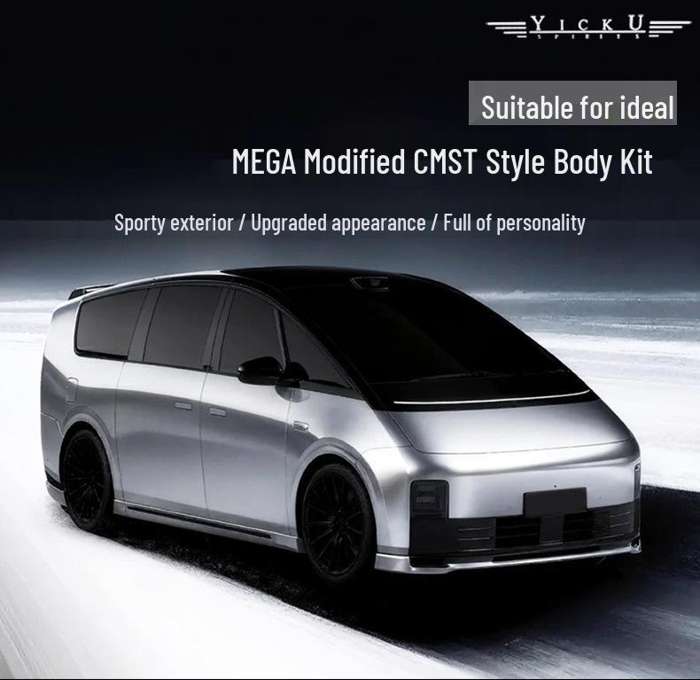 MEGA Modified CMST Style Sport Exterior Kit with Front Lip, Rear Diffuser, Side Skirts, and Wheel Arch Kits