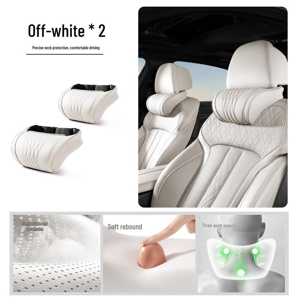 Universal Car Headrest & Neck Support Pillow - All-Season Comfort for Drivers