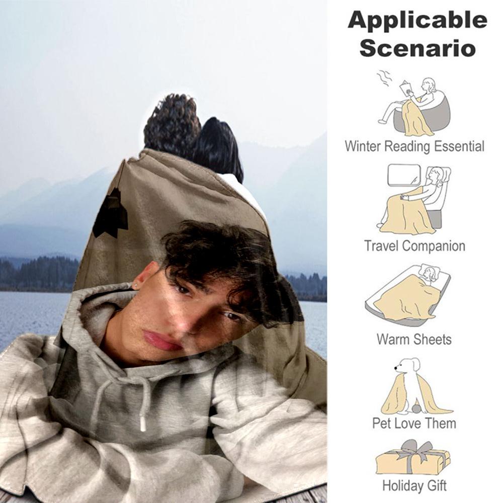 Personalizza Foto Personalizza Immagine Coperta Multiuso Coperta Personalizzata Comfort Durevole Adatta per Letto Soggiorno Soggiorno Arredamento Casa