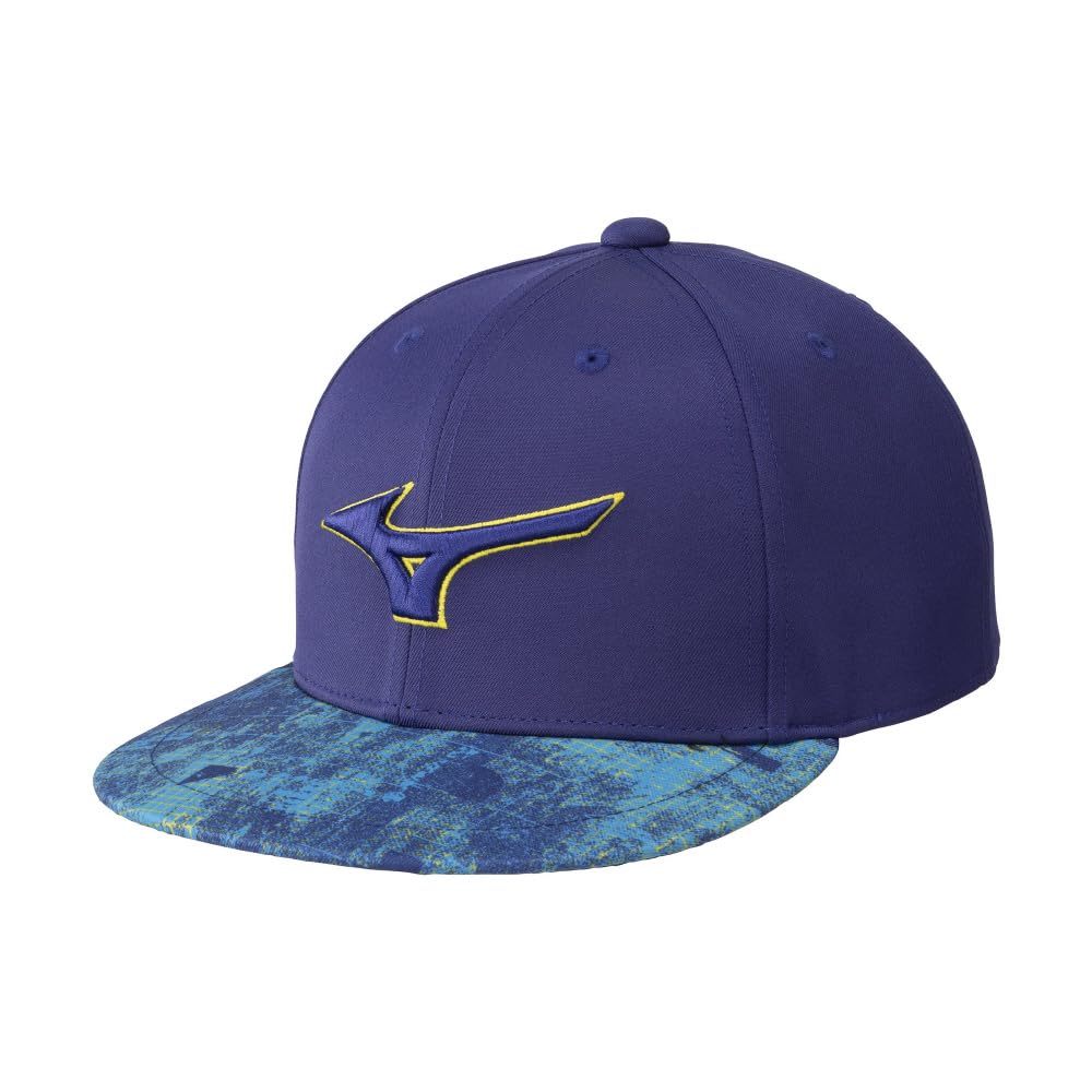 

Mizuno Flat Size Pastel Navy Baseball/Softball Cap, F,