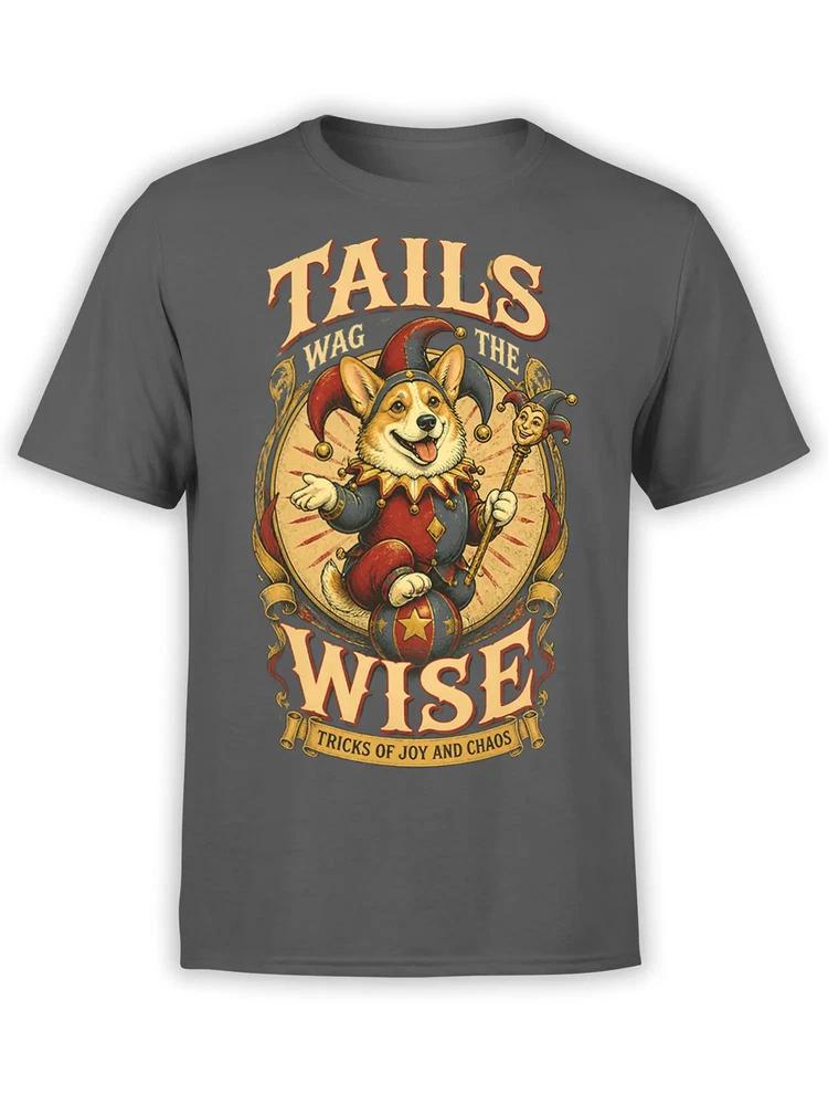 Tails Of Chaos Corgi TShirt Unisex S
