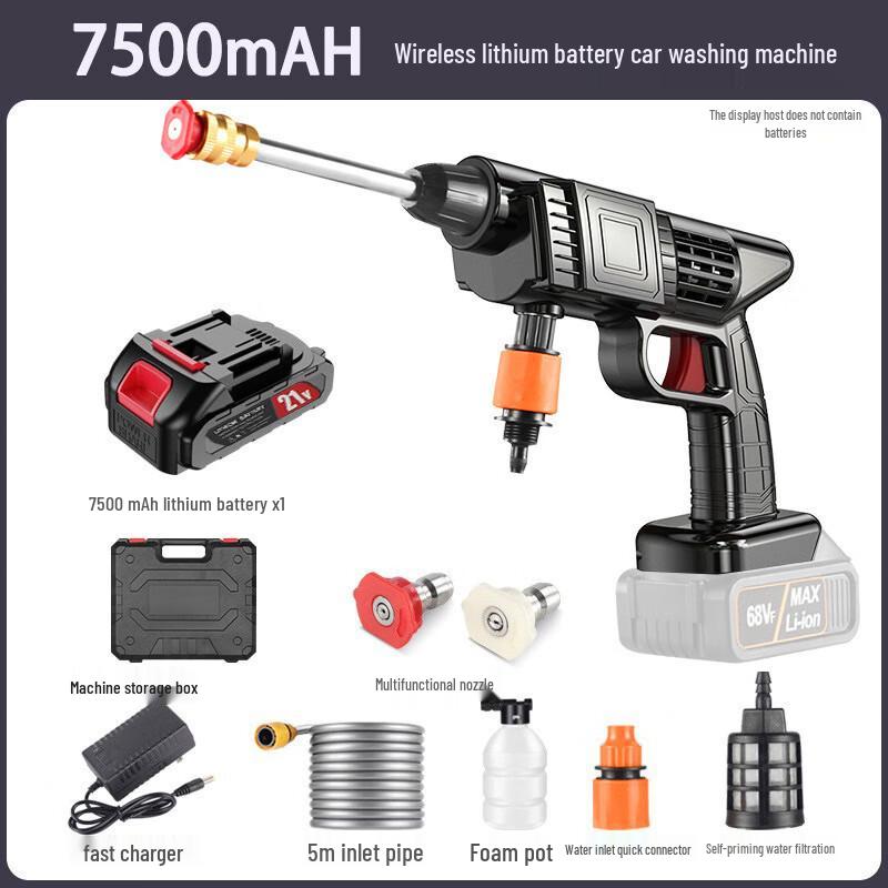 Kalei Portable Cordless High-Pressure Car Washer CN plug (adapter included) 1