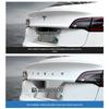 Compatible Tesla Model 3 & Y Car Emblems: Front & Rear Metal 90D English Letter Logos