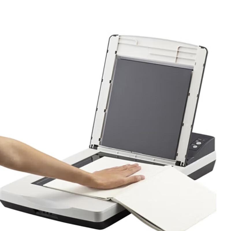 Fujitsu FI-400F A4 Color CCD Flatbed Document Scanner CN plug (adapter included)