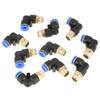 10 buc Cot Pneumatic Conector Rapid Adaptor Fitinguri Aer Diametru 8mm Filet G14 Set