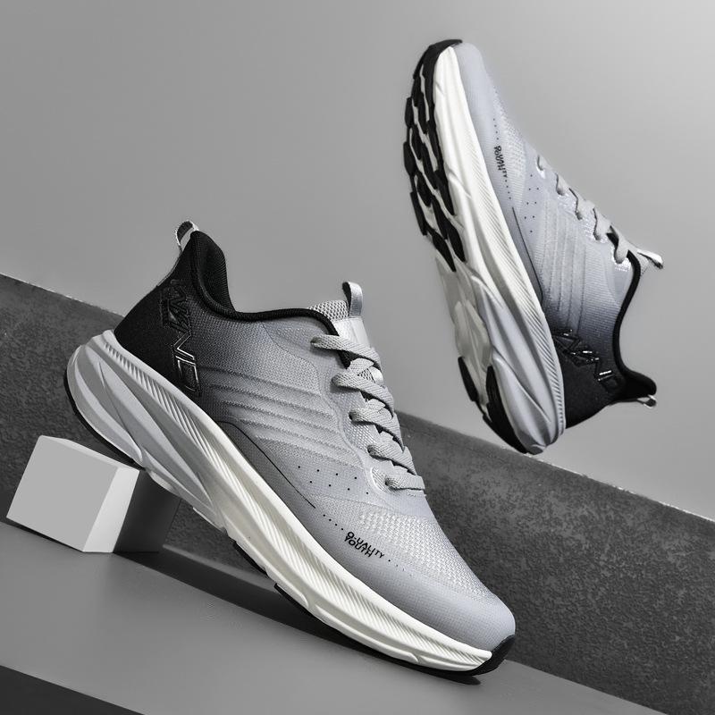 Summer Foreign Trade Large Size New Soft-soled Casual Sports Shoes Non-slip and Wear-resistant Mesh Men's Shoes Shock-absorbing Running Shoes