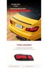 09-15 Mercedes-Benz E-Class W212 Dragon Scale LED Taillight Assembly with Sequential Turn Signal