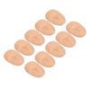 10pcs Tattoo Practice Skin Head 3D Soft Silicone Eyebrow Eyeliner Lip Microblading Tattooing Skin for Beginners