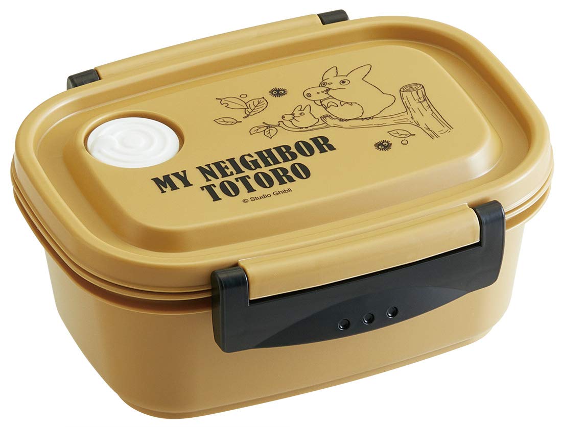 

Skater Easy Light Bento My Neighbor Sealable Storage Ghibli & Box, Small, Microwave-Safe, 430ml, Totoro, Container, XPM3,