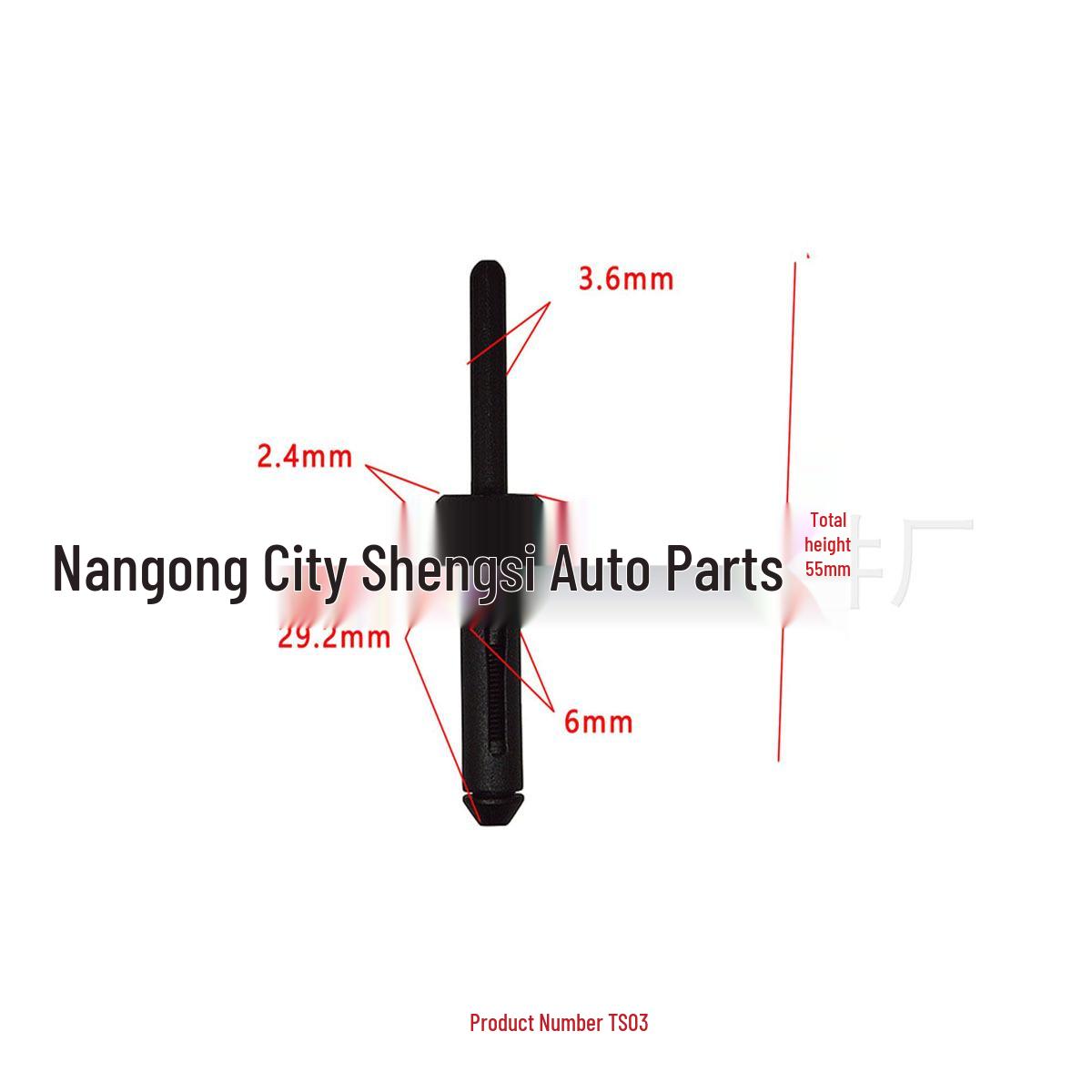 

Car Interior Trim Panel Clips for Ford, Chrysler, Jeep, Dodge – Pull-Type Rivet Fastener Accessories 10,000 pieces