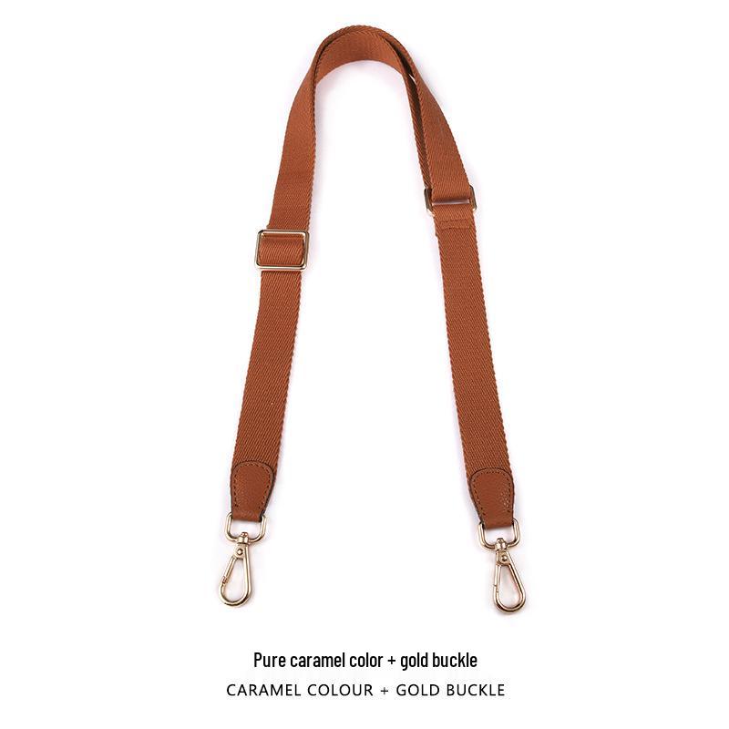 MHS-F-37 2,5CM Jednobarevný Nastavitelný Plátěný Popruh Přes Tělo/Přes Rameno Náhradní