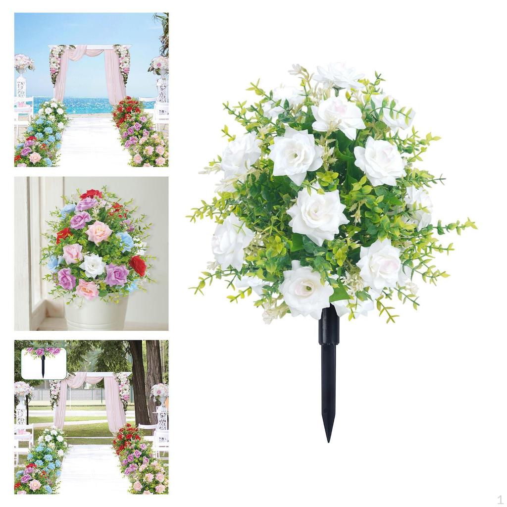 Artificial Commemorative Flower with A False Stake -based Plant at The Table of