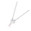 Pandora Heart Design Alloy Gold Plated 925 Silver Necklace Women necklace ZT2972