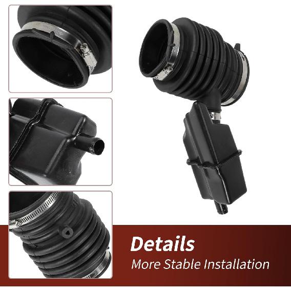 Engine Air Intake Hose No.16576-3JA0A for Nissan Murano 2015-2024 3.5L V6 for Nissan Pathfinder 2013-2016 for Infiniti QX60 2014-2016 3.5L V6 for