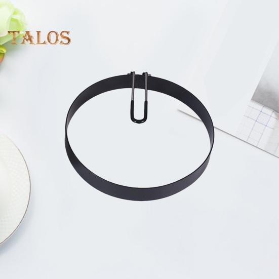 Äggringar med silikonhandtag Rostfritt stål Omelett Rund Form Premium Ring för Steka Ägg Hamburgare Pannkakor Frukost Matlagning Form
